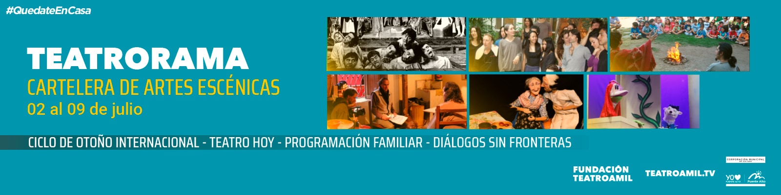 No te pierdas las obras que Teatrorama tiene preparadas para la primera semana de julio 